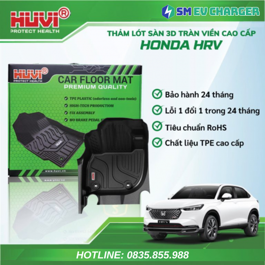THẢM HUVI HONDA HRV 2022-2024