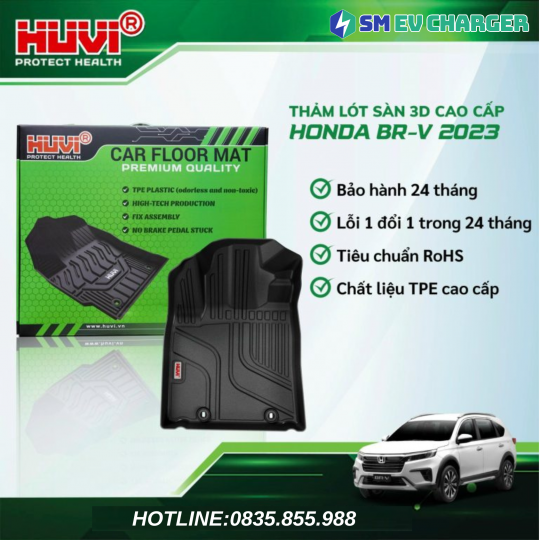 THẢM HUVI HONDA BRV 2022 