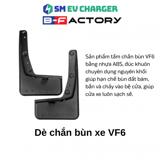 Dè chắn bùn xe VF6 của B-Factory
